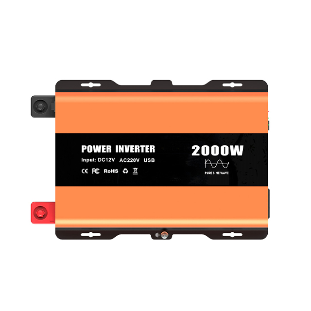 Pure Sine Wave Inverter 2000W DC 12V/24V To AC 110V/220V 50Hz/60Hz Inverter Power Converter for Car Voltage
