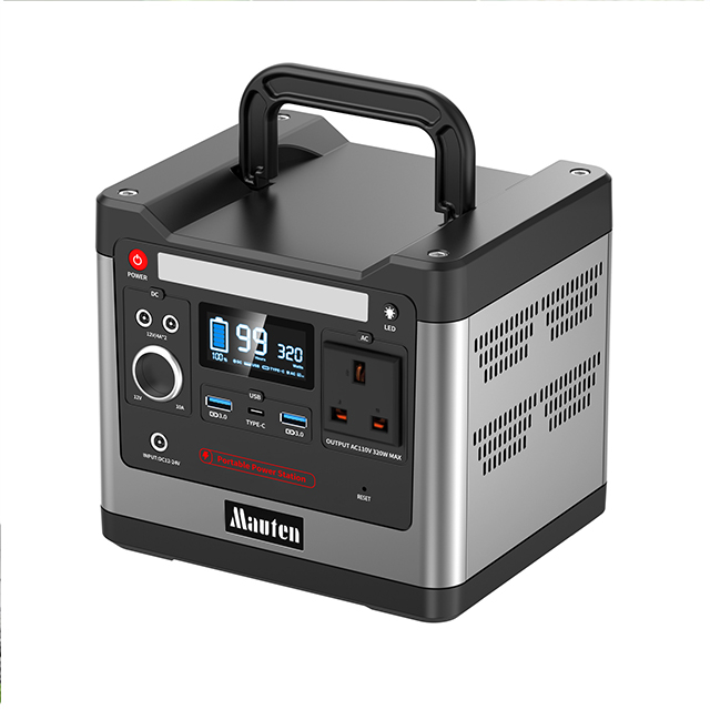 Mauten Portable Power Station 300W 320W 300wh 298wh for Outdoors Camping Travel Hunting Emergency LiFePO4 Power Station